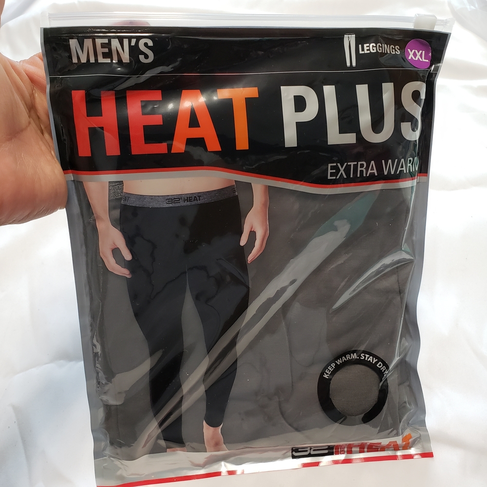 32 Degrees Heat Black Thermal Wear